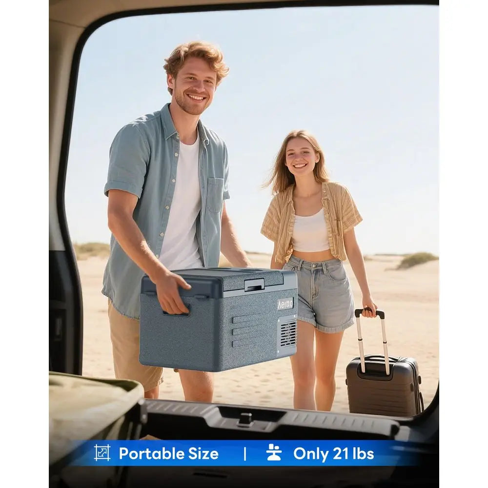 12 Volt Car Refrigerator 20Quart Car Fridge Freezer Electric Cooler Portable Cooler 12V Fridge RV Refrigerator 468 Temp Control