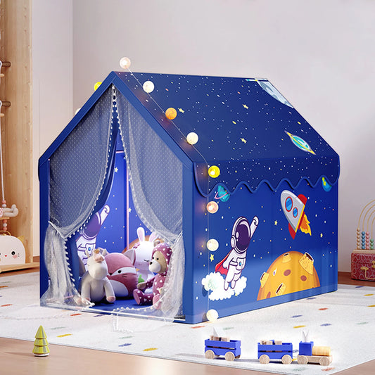 Kids play tent astronaut style boy's game room tent is the perfect gift for children indoor  interactive toys (Single tent)