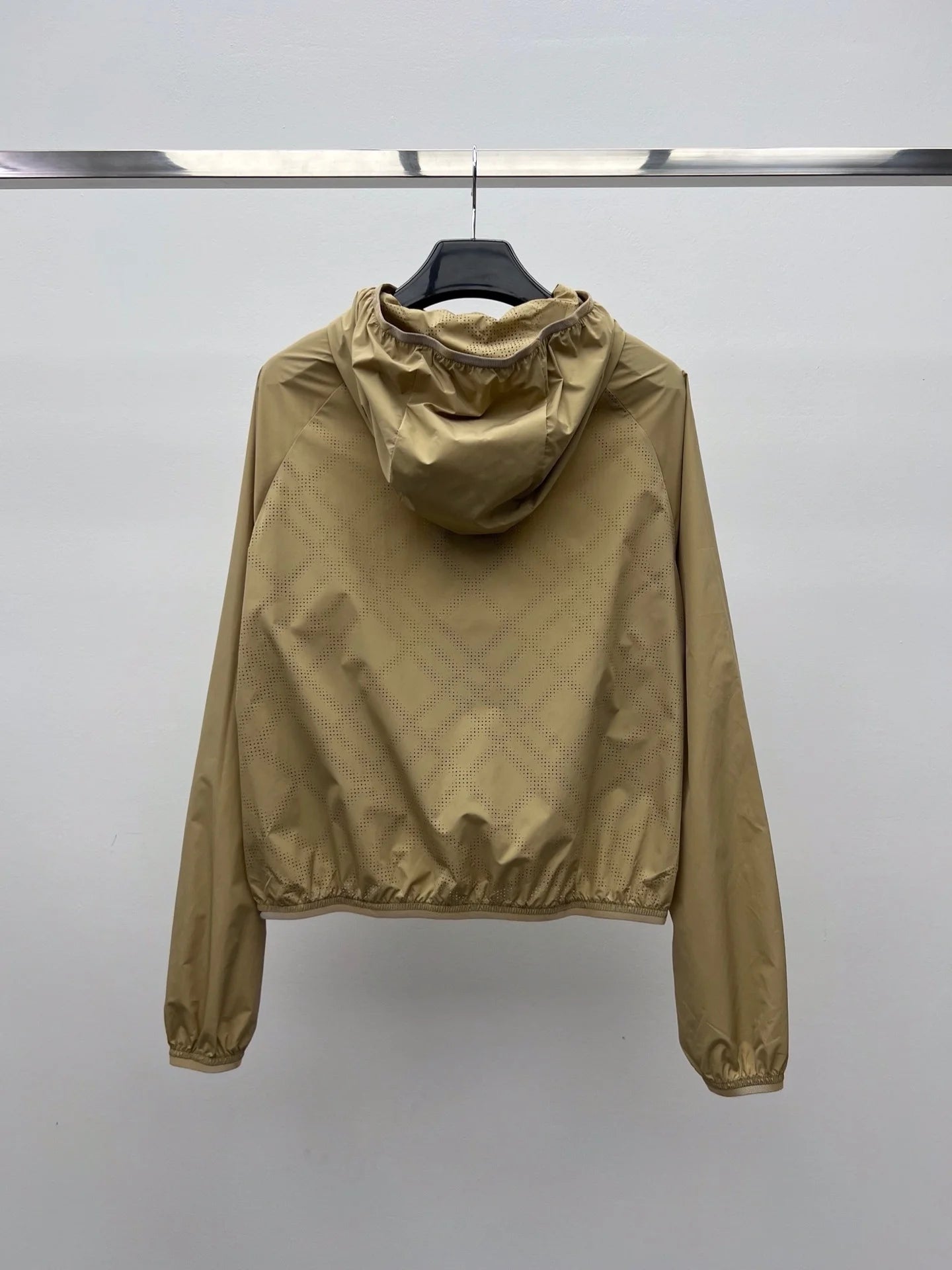 Women's Long Sleeve Zipper Hooded Solid Color Jacket Spring Autumn Casual Fashionable Style 26702179