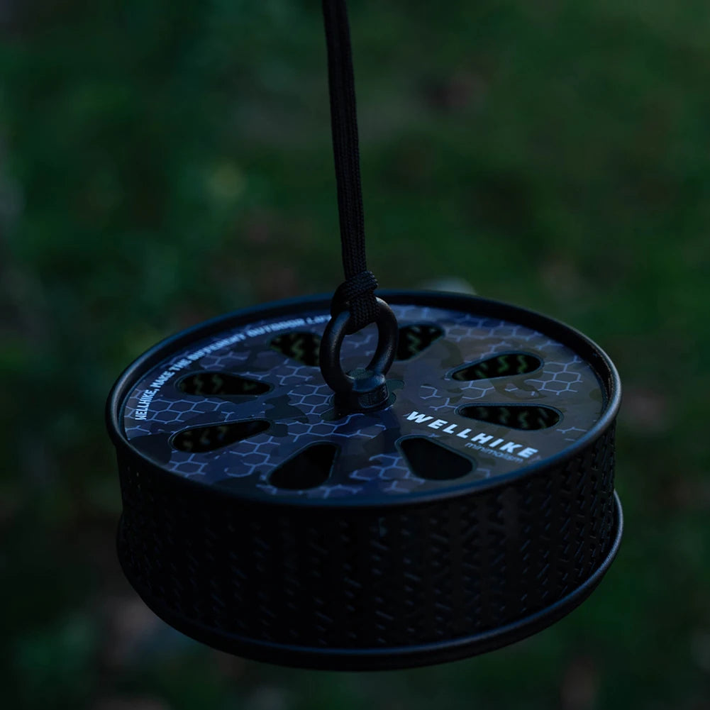 Mosquito Coil Holder with Cover Mosquito Repellent Incense Box Metal Repellent Incense Coil Burner for Outdoor Camping