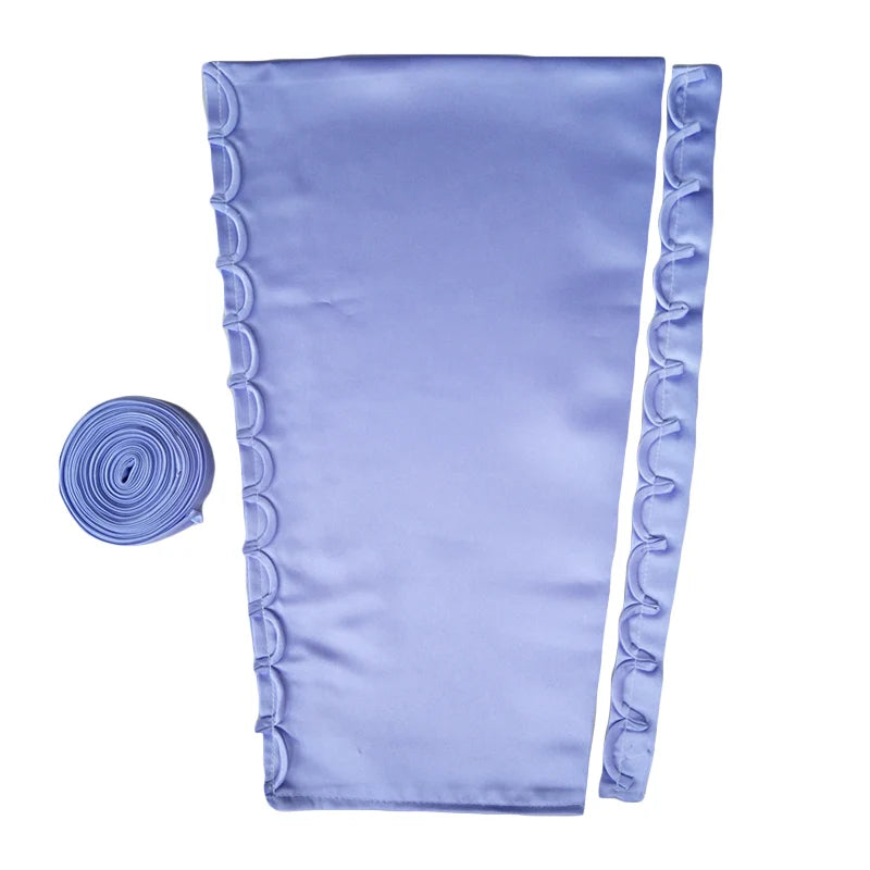 3Pcs/Set Satin Corset Kits Zipper Replacement Wedding Gown Back Lace Webbing DIY Craft Wedding Dress Accessories Lace Up