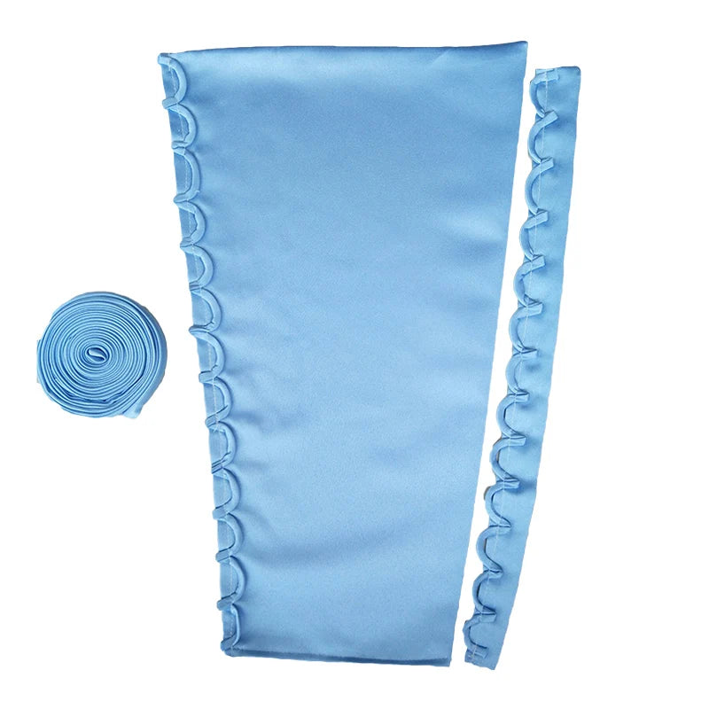 3Pcs/Set Satin Corset Kits Zipper Replacement Wedding Gown Back Lace Webbing DIY Craft Wedding Dress Accessories Lace Up