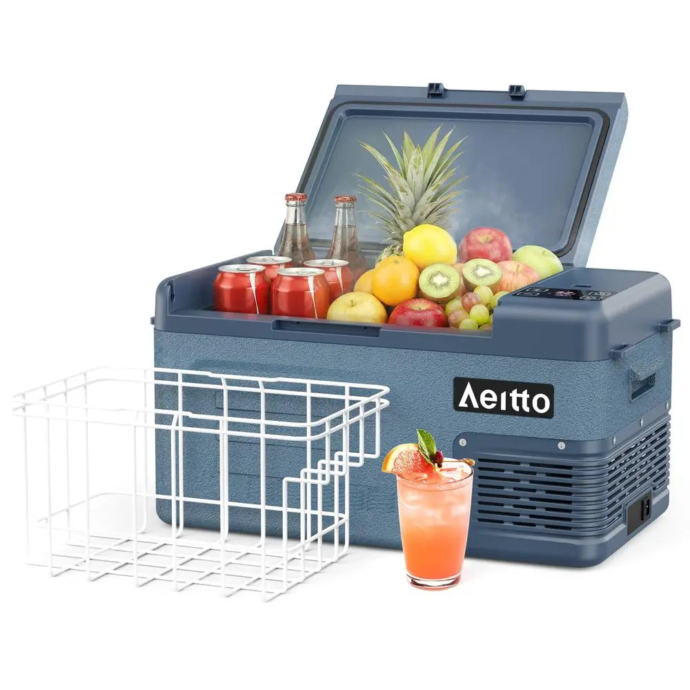 12 Volt Car Refrigerator 20Quart Car Fridge Freezer Electric Cooler Portable Cooler 12V Fridge RV Refrigerator 468 Temp Control