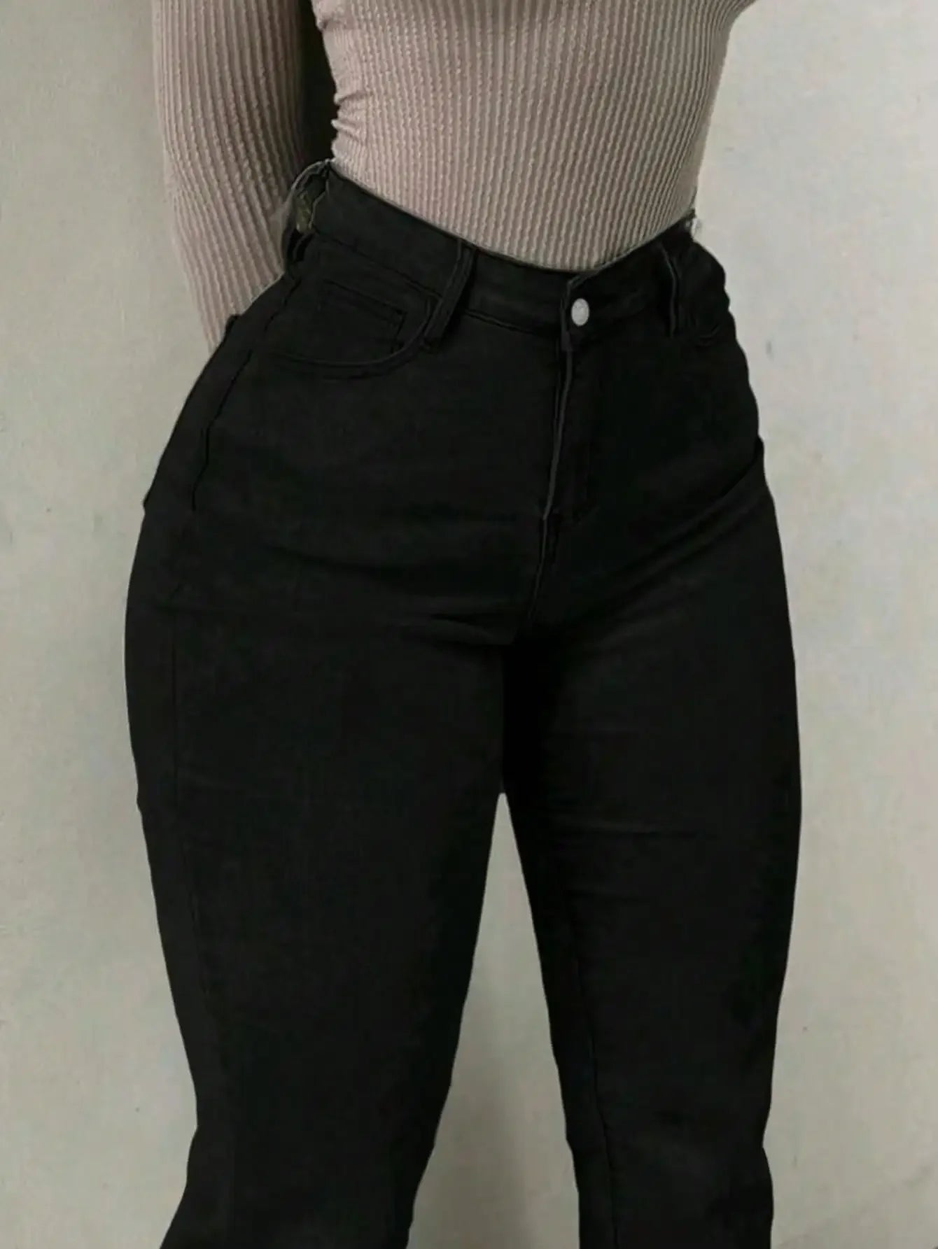 High-Waisted Stretch Flare Jeans for Women, Butt-Lifting Tummy Control Denim Pants