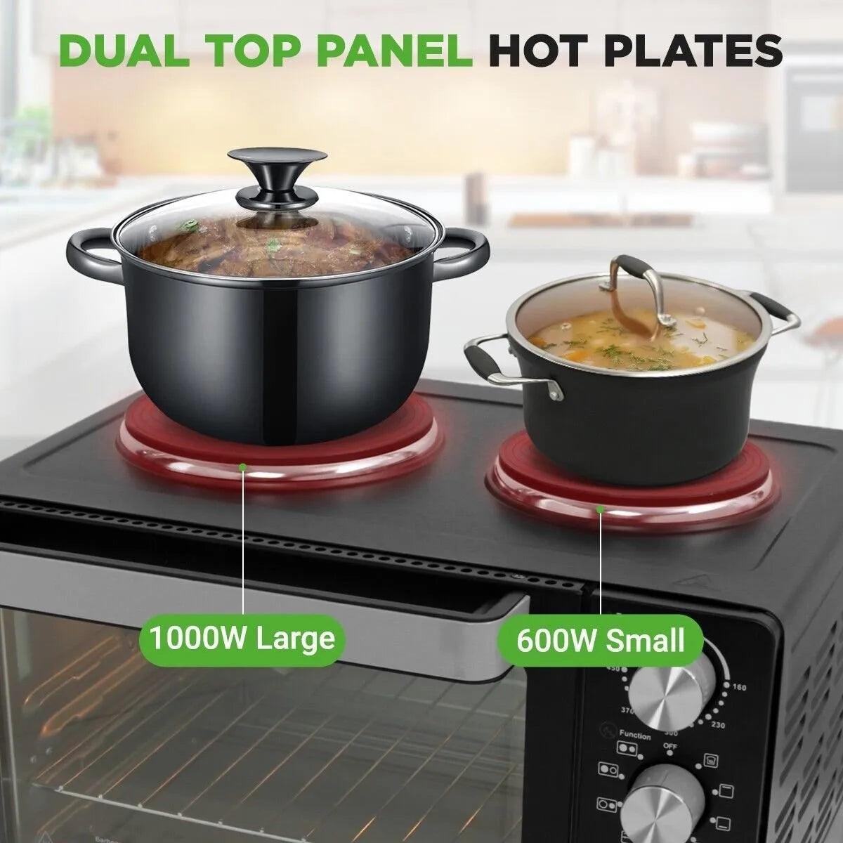 Convection Oven - Counter Top Rotisserie Toaster Oven
