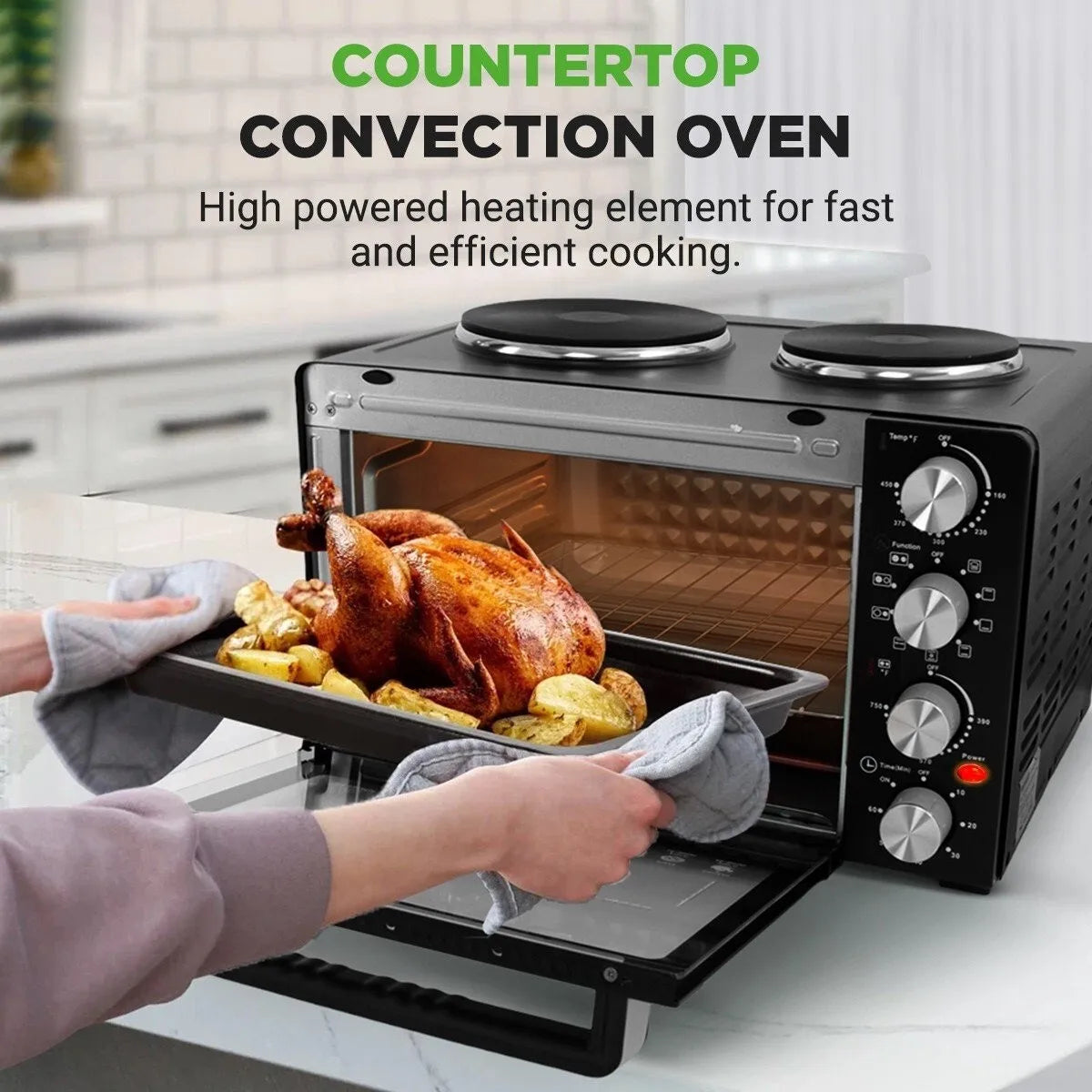 Convection Oven - Counter Top Rotisserie Toaster Oven