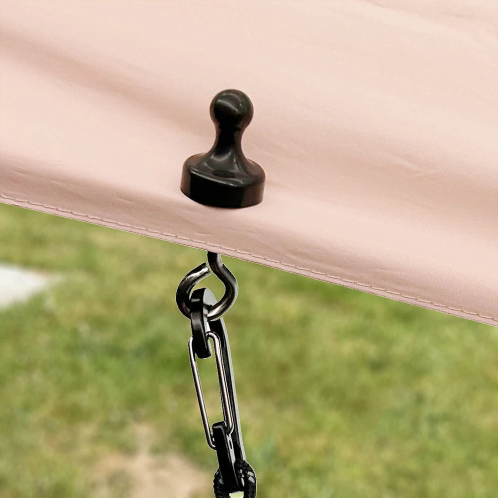 Camping Magnetic Hook Portable Camping Tent Carabiner Lightweight Camping Lamp Hook Outdoor Camping Accessories