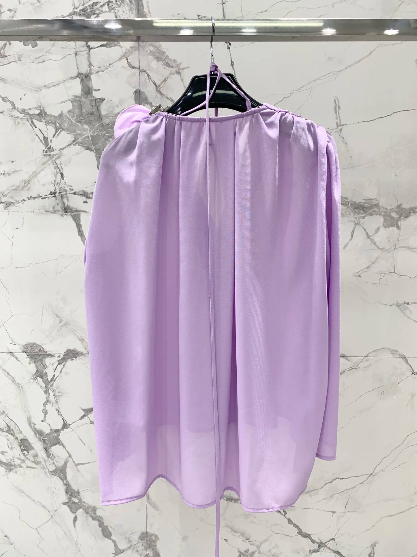 Women's Long Sleeve V-Neck Solid Color Top Spring Summer Fashion Elegant Style 26702166