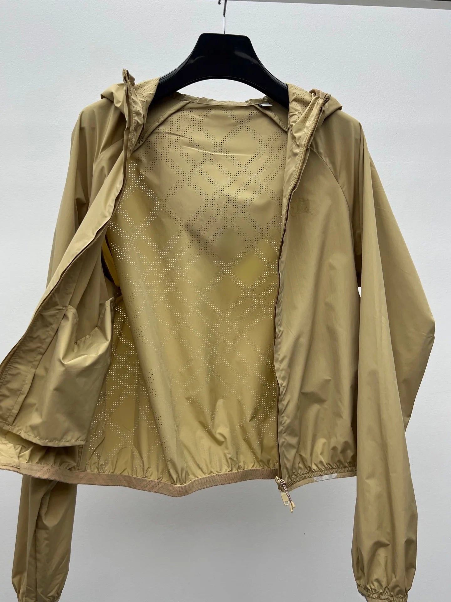 Women's Long Sleeve Zipper Hooded Solid Color Jacket Spring Autumn Casual Fashionable Style 26702179