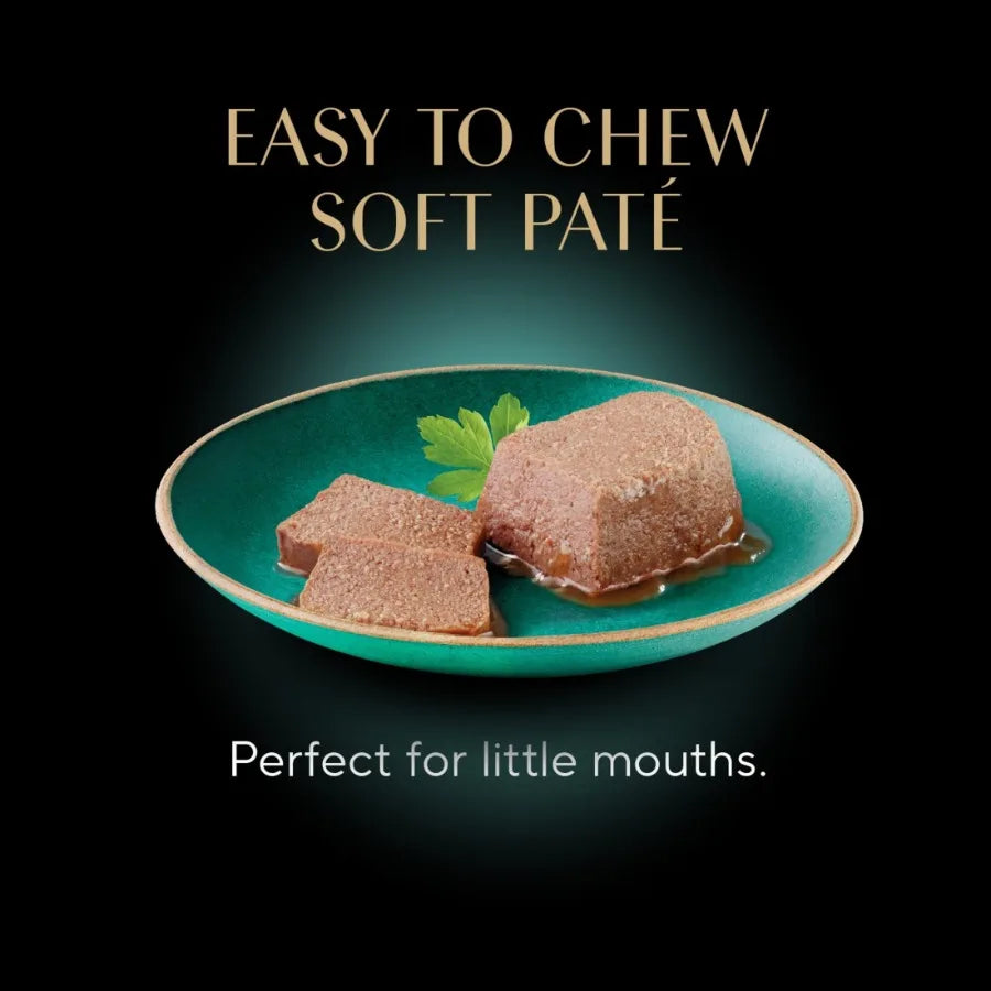 Perfect Portions Kitten Variety Flavors Pate Wet Cat Food, 2.6 oz Twin-Pack Trays 24 Pack
