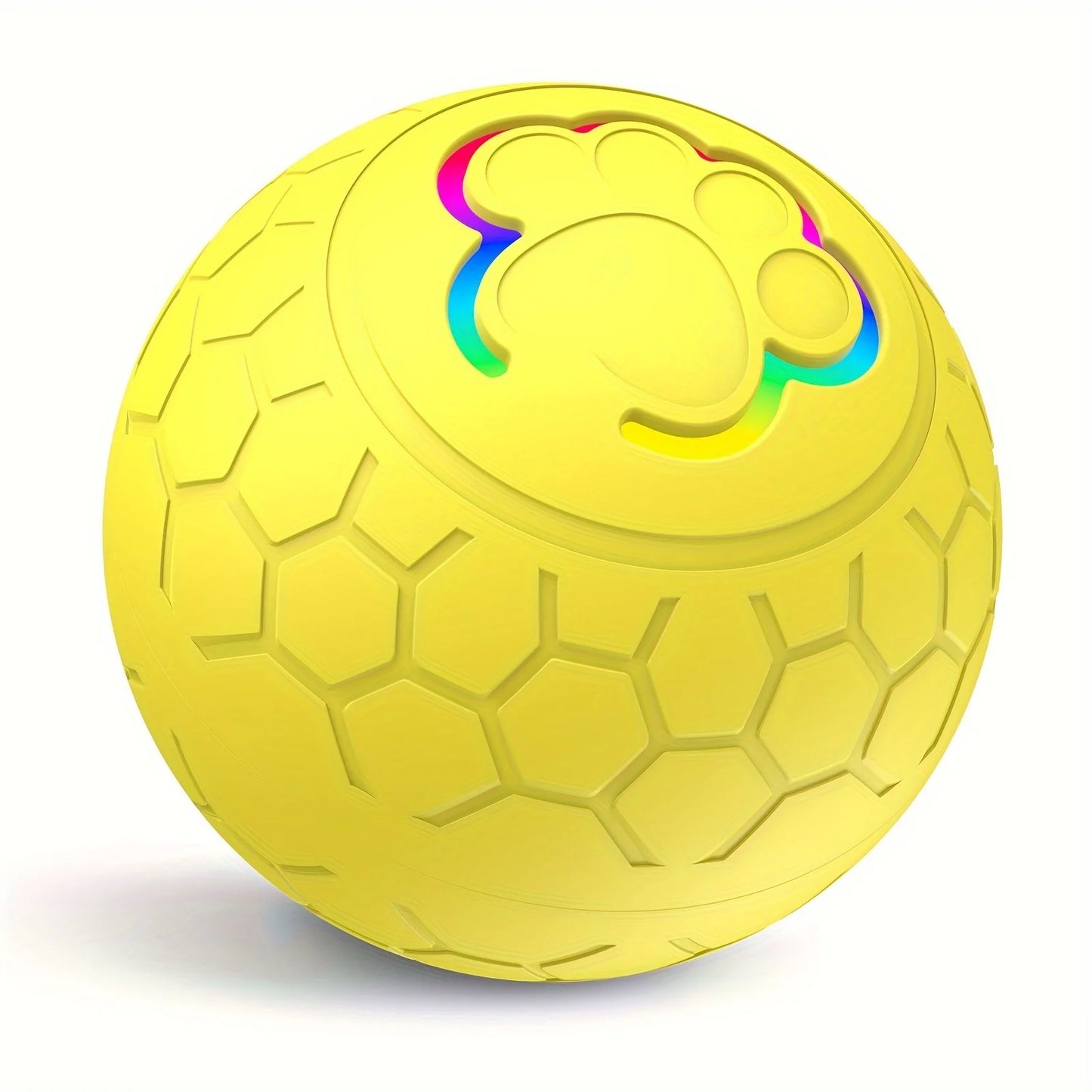 Smart Dog Toy Ball Electronic Interactive Pet Toy Ball USB Automatic Bouncing Rolling Toy Ball With RGB Lights Puppy Cat Product