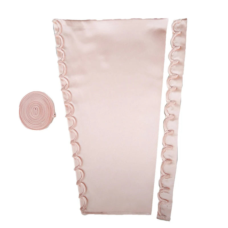 3Pcs/Set Satin Corset Kits Zipper Replacement Wedding Gown Back Lace Webbing DIY Craft Wedding Dress Accessories Lace Up
