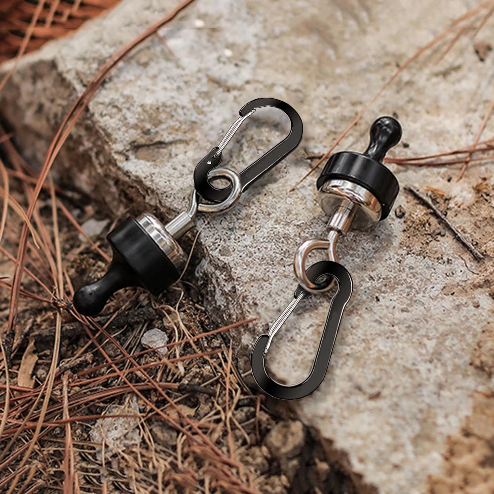 Camping Magnetic Hook Portable Camping Tent Carabiner Lightweight Camping Lamp Hook Outdoor Camping Accessories