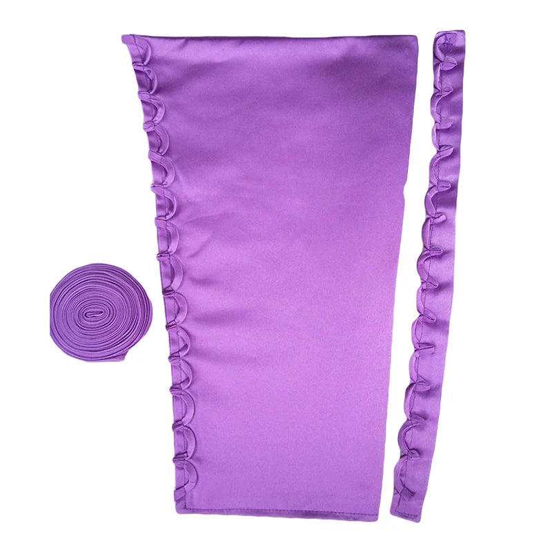 3Pcs/Set Satin Corset Kits Zipper Replacement Wedding Gown Back Lace Webbing DIY Craft Wedding Dress Accessories Lace Up