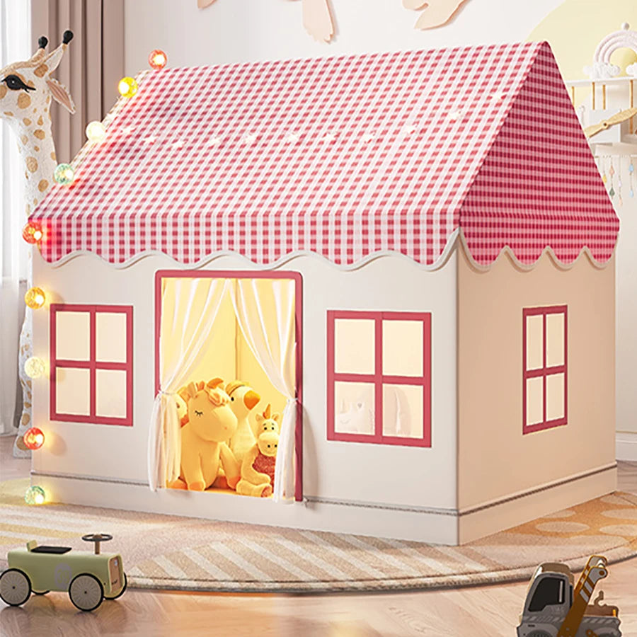 Children's Castle Tent Playhouse Indoor Outdoor Fairy Tale Princess Castle Play Tent Kids Gift Toy House Tent (Single tent)